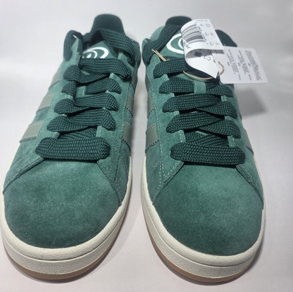 Adidas Campus 00s Men’s Size 10 Green Suede Classic Retro Sneakers New w/ Tags